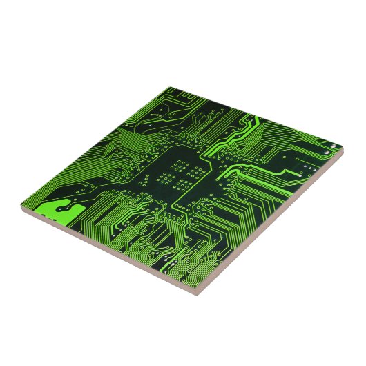 Carreau Geek de la carte de circuit électronique Nerd PCB  (Côté)