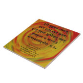 Carreau Geeta Shloka (Côté)