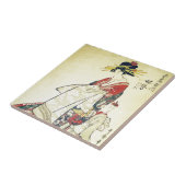 Carreau Geisha et le petit (Côté)