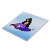 Carreau Genie Magic Carpet Lamp Blue Sky (Côté)