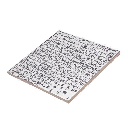 Carreau Génome 001 de robot (Côté)