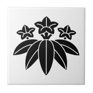 Carreau Gentiane de style bambou