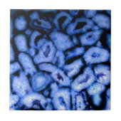 Carreau Géodes Agate Quartz Bleu (Devant)