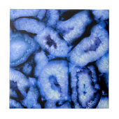 Carreau Géodes Agate Quartz Bleu (Devant)