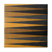 Carreau Geometric Black Yellow (Devant)