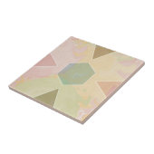 Carreau Geometric Pastel Marble Beige (Côté)