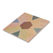 Carreau Geometric Pastel Marble Earthy (Côté)