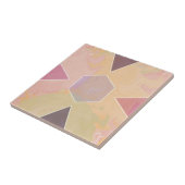 Carreau Geometric Pastel Marble Peach (Côté)