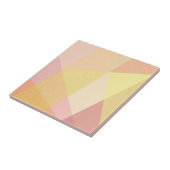 Carreau Géométrie moderne colorée avec éclaboussures (Côté)