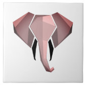 Carreau Géométrie Tête d'éléphant (Devant)