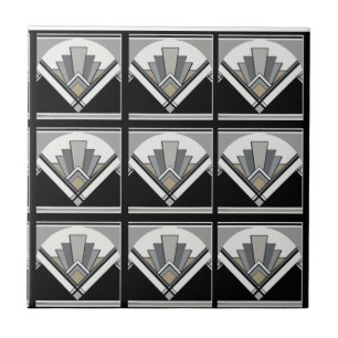 Carreau Géométrique Art déco