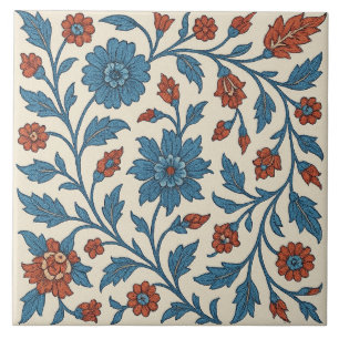 Carreau géométrique floral Alhambra – Mauresque