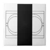 Carreau Géométrique moderne minimaliste élégant profession (Devant)