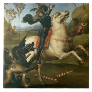 Carreau George et le Dragon (par Raphael)