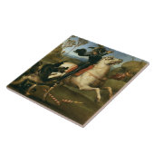 Carreau George et le Dragon (par Raphael) (Côté)