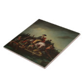 Carreau George Washington Traversant le Delaware (Côté)