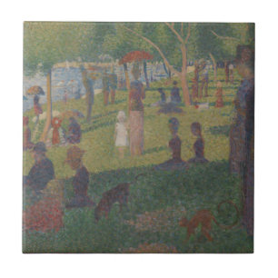Carreau Georges Pierre Seurat Etudier pour un dimanche s