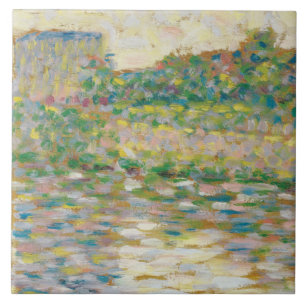 Carreau Georges Seurat - La Seine à Courbevoie