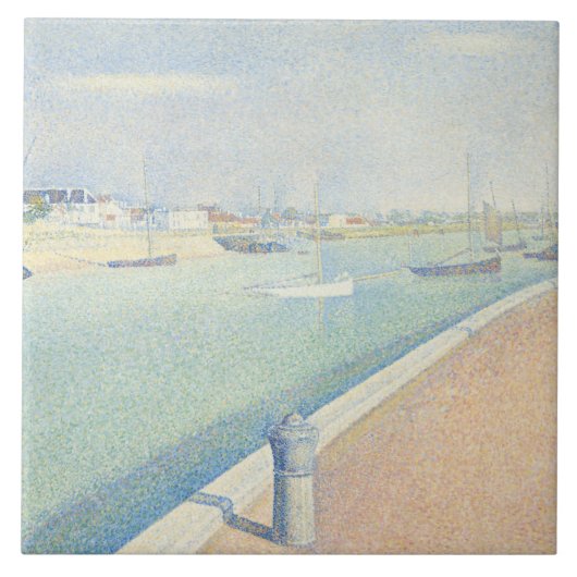 Carreau Georges Seurat - Le chenal des cimes (Devant)