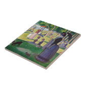 Carreau Georges Seurat - Un dimanche après-midi à l'Île de (Côté)