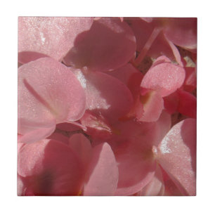 Carreau Géranium rose : presque solide Rose clair