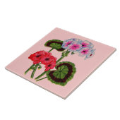 Carreau géraniums (Côté)