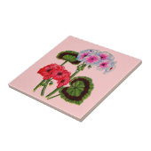 Carreau géraniums (Côté)