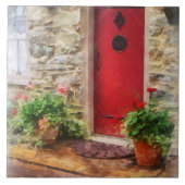 Carreau Geraniums par Red Door (Devant)