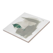 Carreau Gestes de terre - Gris et Vert (Côté)