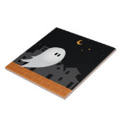 Carreau Ghost en ville halloween concept éffrayant (Côté)