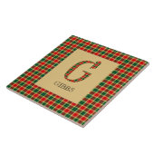 Carreau Gibbs Tartan Monogramme G (Côté)