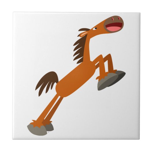 Carreau Giddyup, Horsey ! Carton Cheval (Devant)