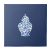 Carreau Ginger Jar Poterie Bleu (Devant)