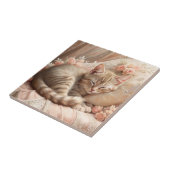 Carreau Ginger Kitten Dormir (Shabby Chic) (Côté)
