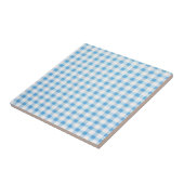 Carreau Gingham Bleu Bébé (Côté)