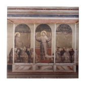 Carreau Giotto : St Francis apparaît à St Anthony dans (Devant)
