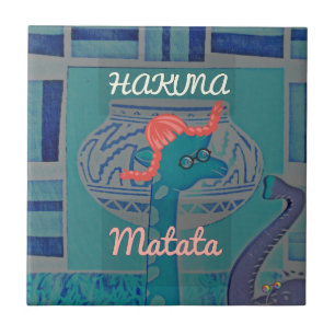 Carreau Giraffe Art Joueuse : Un Plaisir Africain