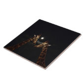 Carreau Giraffe Love In the Moonlight (Côté)