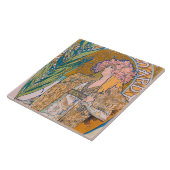 Carreau Gismonda, Sarah Bernhardt, Mucha (Côté)