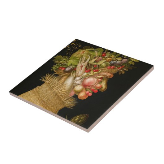 Carreau Giuseppe Arcimboldo - Été (Côté)