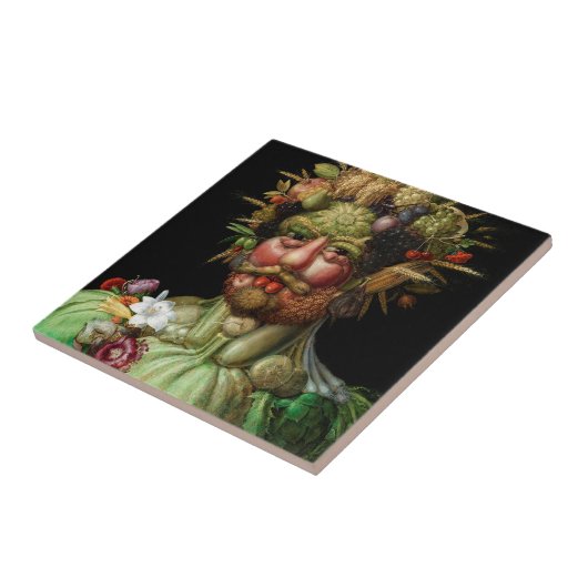 Carreau Giuseppe Arcimboldo - Vertumnus (Côté)