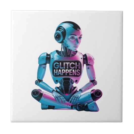 Carreau ❤️ GLITCH SE PASSE ! Amusant Ai Chatbot Mèmes de c (Devant)