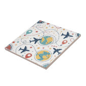 Carreau Global Travel Aviation Pattern (1) (Côté)