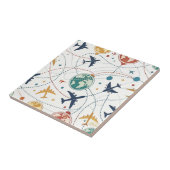 Carreau Global Travel Aviation Pattern (2) (Côté)