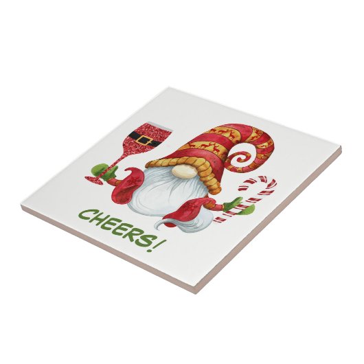 Carreau Gnome de Noël (Côté)