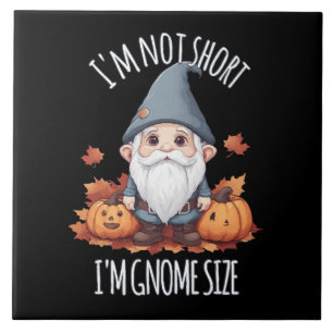 Carreau Gnome mignonne en automne