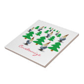 Carreau Gnomes de Noël Arbres de Noël Thunder_Cove (Côté)