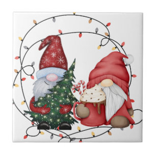 Carreau Gnomes de Noël fantasques