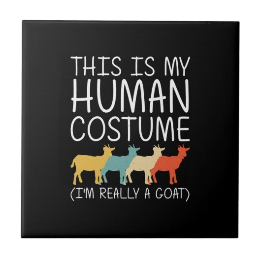 Carreau Goat Halloween (Devant)