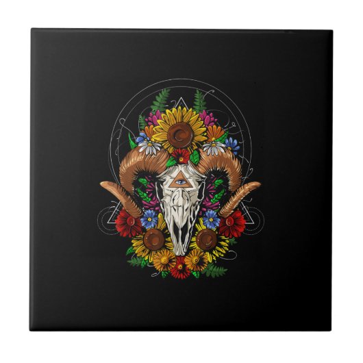 Carreau Goat Skull (Devant)